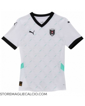 Austria Maglia Gara Trasferta Repliche Europei 2024 Donna
